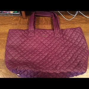 MZ Wallace Large Metro Tote in Wild Plum